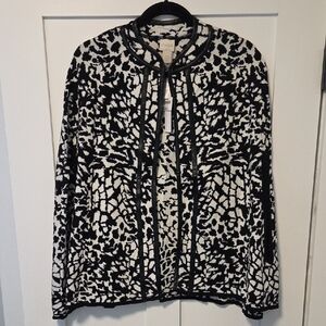 Chicos Cleo Cape Poncho